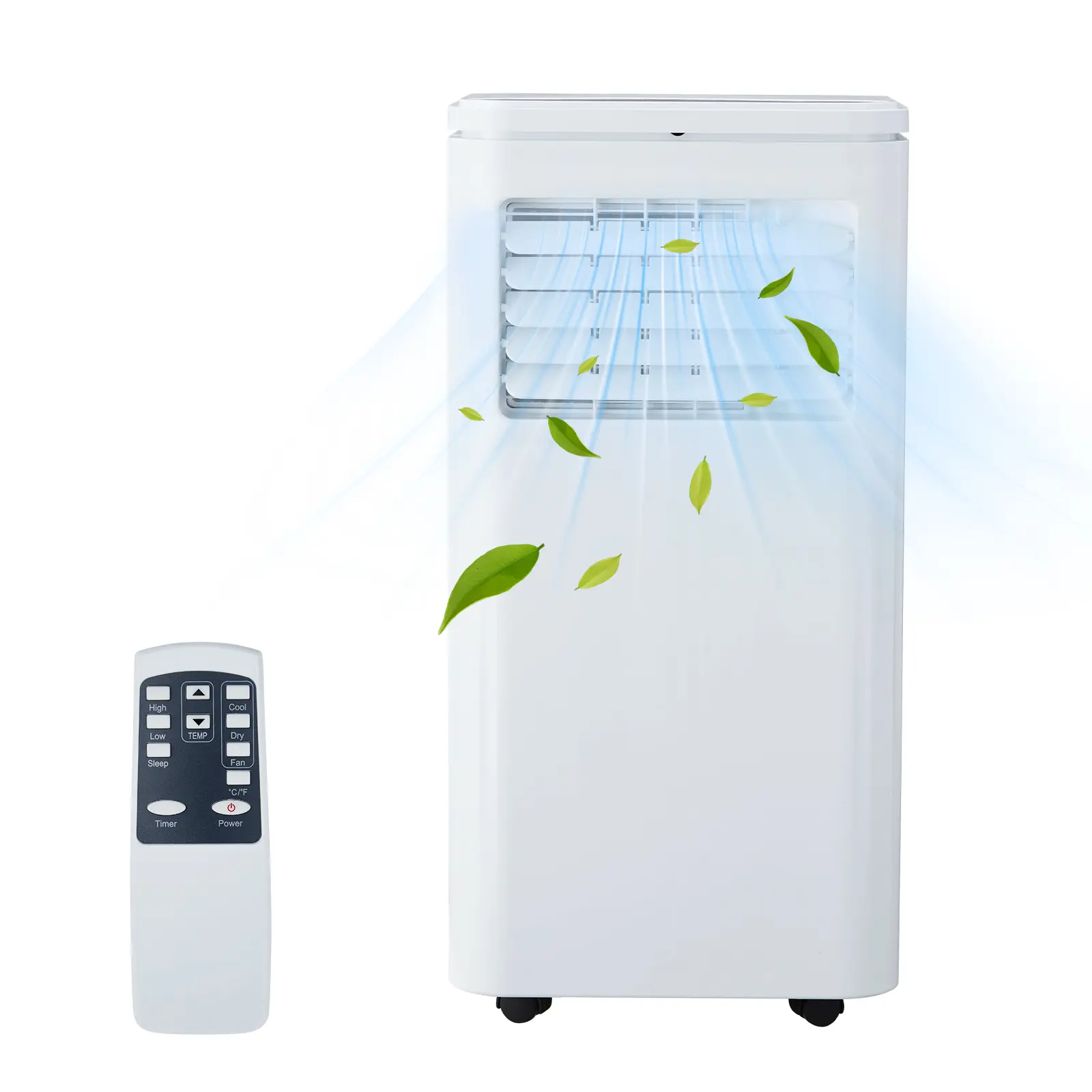 10000 BTU Portable Air Conditioner Portable AC Unit with Window Kit , Remote Controlled Cooling Machine Up to 450 Sq.Ft Perfect for Home Office Dorm Rooms