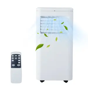 10000 BTU 3-in-1 Portable Air Conditioner – Quiet Cooling, Dehumidifier & Fan – Fast Cooling for Rooms up to 450 sq.ft – Remote Control, LED Display, 24h Timer, 4-Way Swing – Bedroom/Office