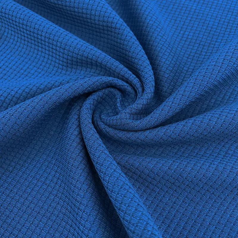 Summer Men's Set New Fashionable Style Simple Waffle Color Solid Color Collar Polo Shirt Short Sleeve Shorts Sports Set