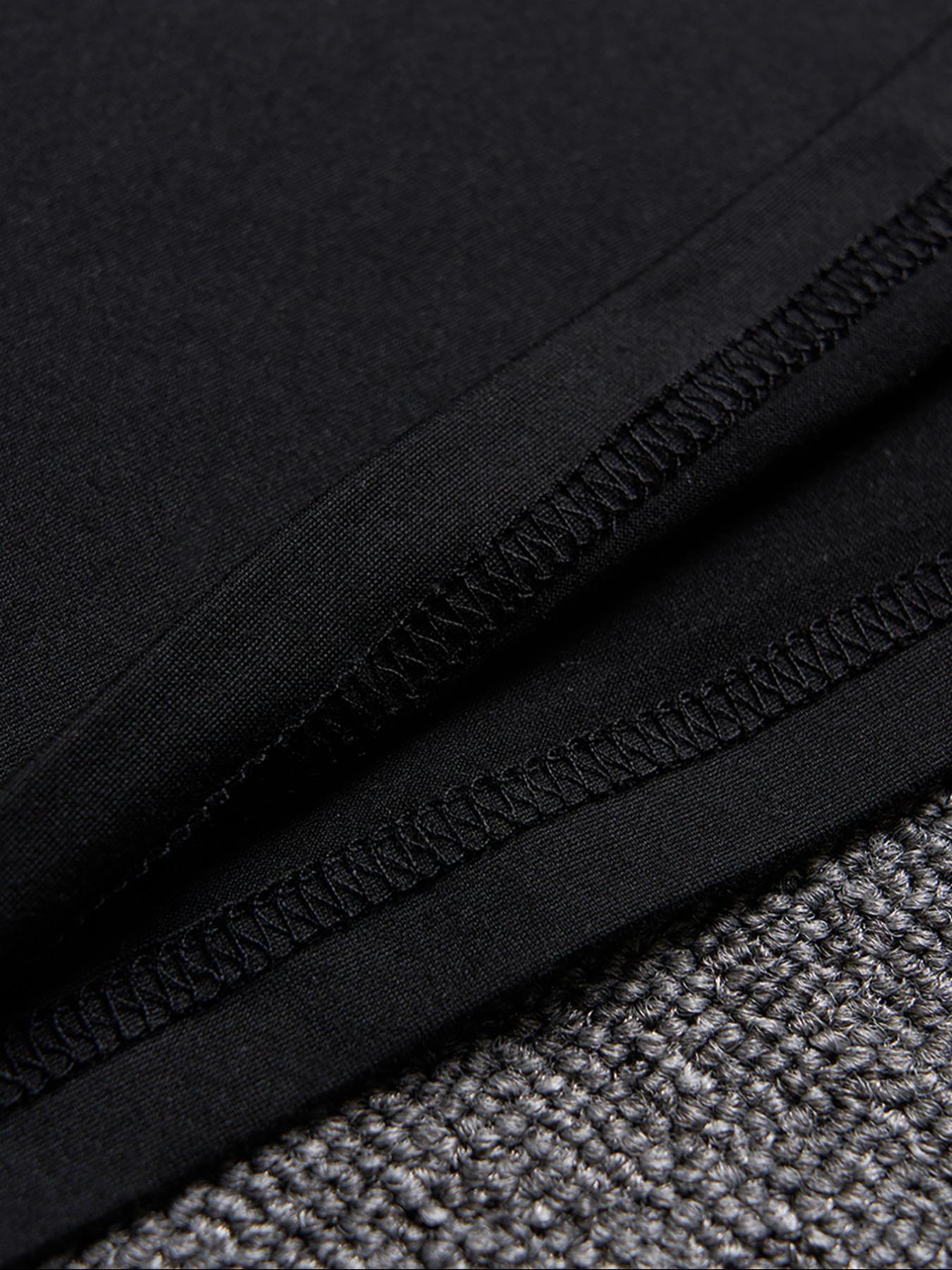 Religious T-Shirt with Cross Print, Philipians 4:13 Quote, Casual Fitted H-Type, Plain Pattern, Men's Short Sleeve Top