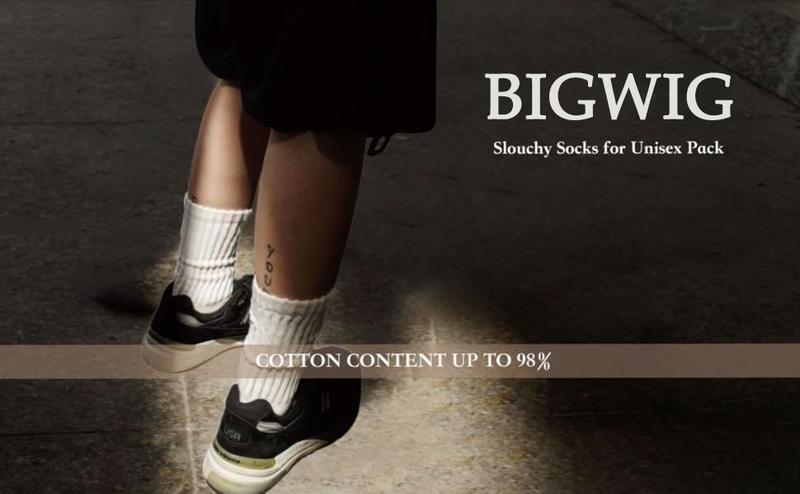 4 Pairs Natural 98% Cotton Crew Socks - Seamless, Breathable, Cozy Fall & Winter Socks for Women & Men