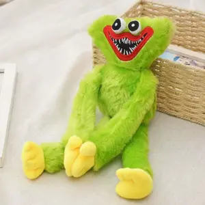 Huggy Wuggy & Kissy Missy Plush Set, Soft Creepy Cute Stuffed Toy, Viral Tiktok, Poppy Playtime Game Character, Hot Scary Toy Cartoon