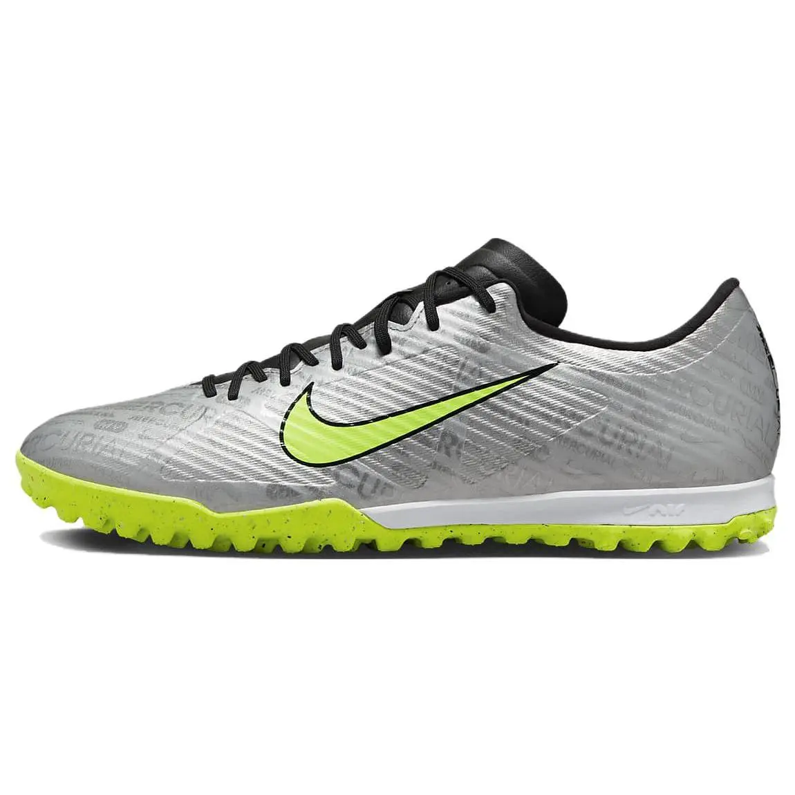 Nike Zoom Vapor 15 Academy TF Soccer Cleats – Unisex, Round-Toe, Rubber Trainers for Hard Ground Verifiable, with credentials and supporting global authentication
