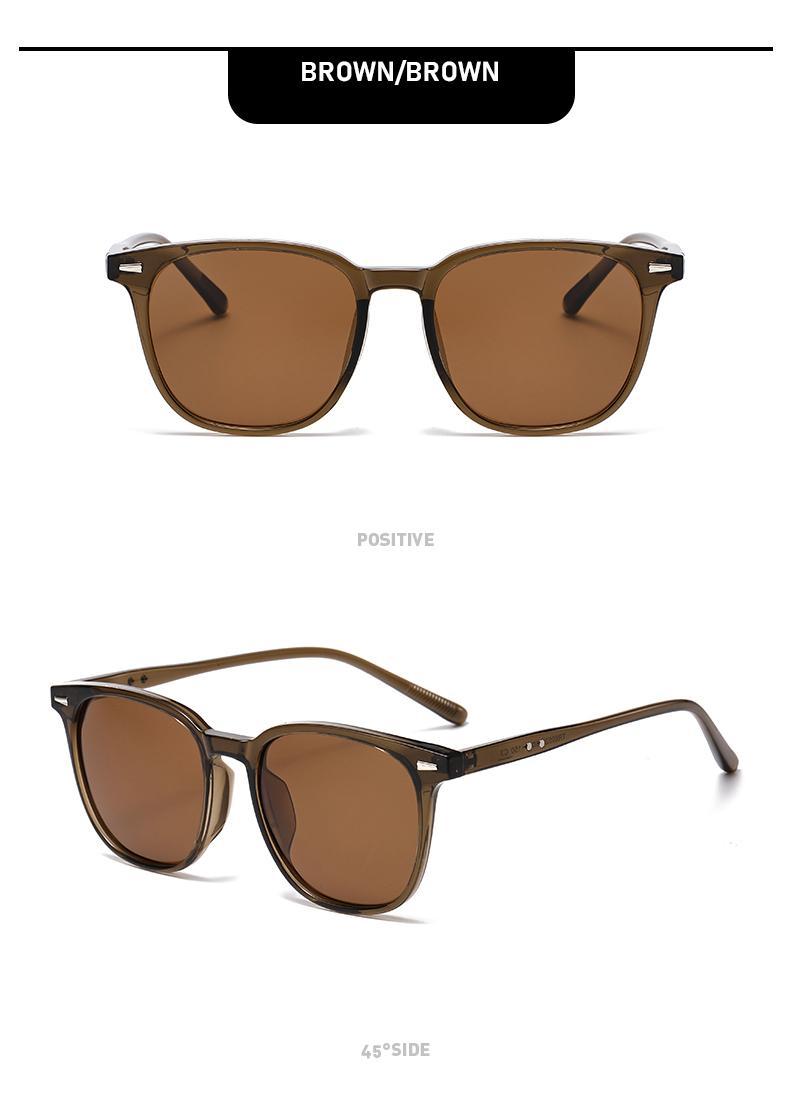 Ultra Light Square Sunglasses 4-Pack UV Resistant Windproof Polarized Face Enhancing Natural Colors Black Tortoiseshell Transparent Brown Frames SpringStatements Ultra Light Square Sunglasses 4-Pack UV Resistant Windproof Polarized Face Enhancing Natural Colors Black Tortoiseshell Transparent Brown Frames SpringStatements