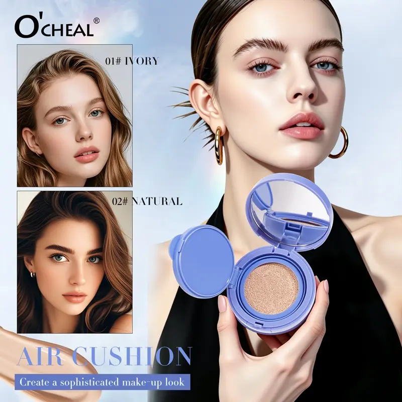 Blurring Concealer Foundation, Moisturizing Non-Sticky Long-Lasting Makeup, Soft Matte Finish, Reduces Dark Circles, Ideal for Daily Use