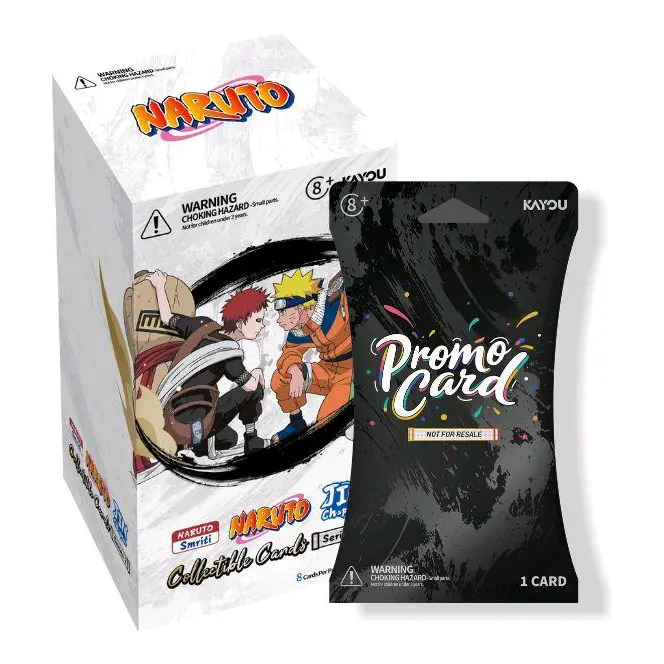 Naruto Kayou Series 2 Jin Scroll ENGLISH Booster Box With Promo