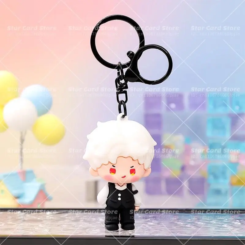 Love and Deepspace Cute Small Felt Craft Keychain - Sylus, Caleb, Zayne, Aster, Rafayel - DIY Backpack Hanging Decoration Gift for Toys & Hobbies Enthusiasts