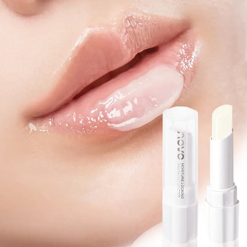 Fragrance Free Clear Lip Balm Smooth Texture Easy Apply Improve Dry Flaky Lips Fade Lip Wrinkles Works As Lipstick Primer All Season Hydrating Lip Treatment For Daily Use