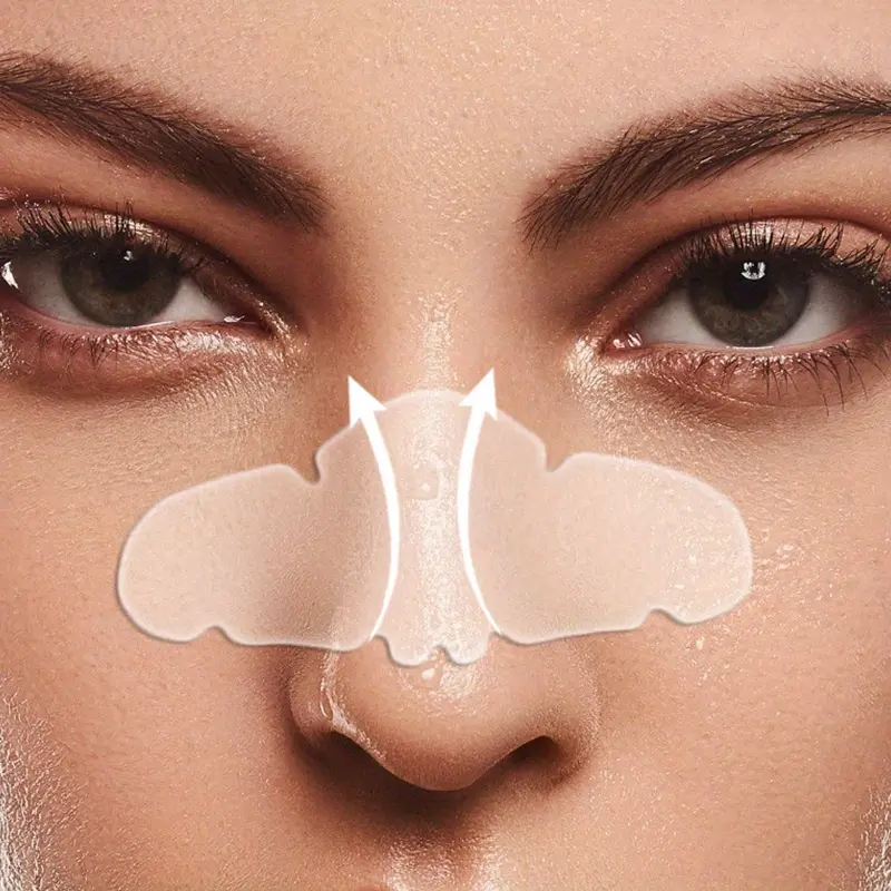1pc Facial patch, nose silicone patch, silicone material, convenient to carry facial silicone patch