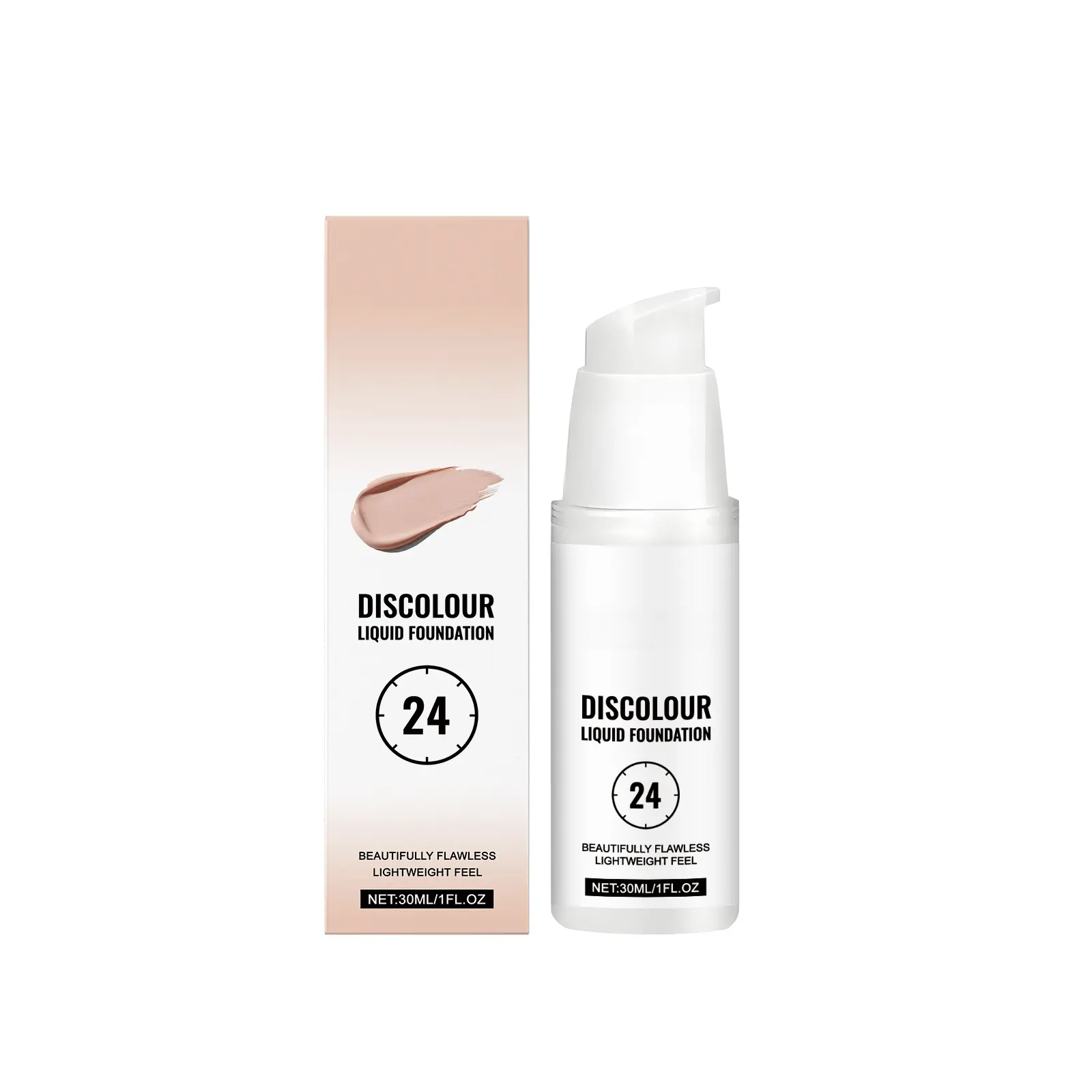 Color-Adapting Moisturizing Foundation – Lightweight Matte Makeup Base for Natural Coverage and Hydrated Skin