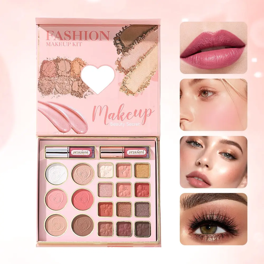 Small Face Palette, Buildable, Multifunctional Matte Highlighter Blend, All-In-One Facial Makeup, Long-Lasting, Perfect for Daily Use