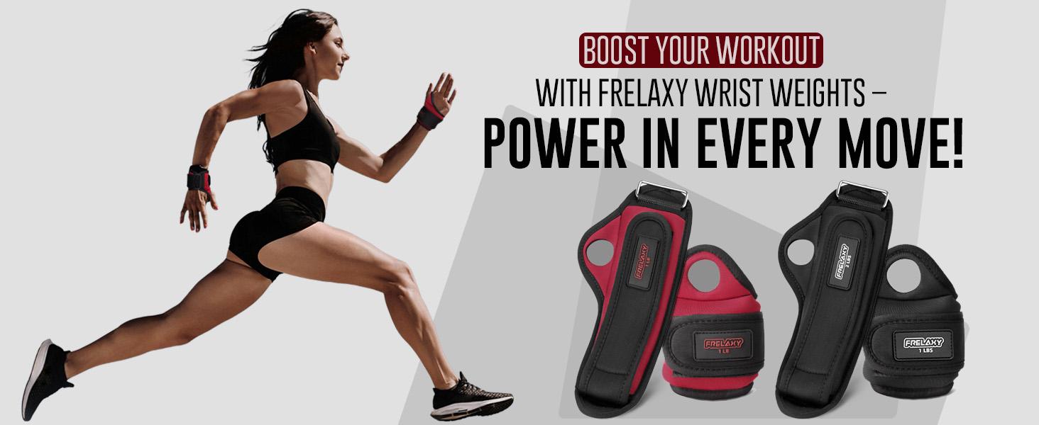 AGS Frelaxy Wrist Weights with Thumb Loops Lock for Men Women 1lb*2 2lbs*2 3lbs*2 Ankle Weights Weighted Gloves for Running Strength Training Yoga Walking Exercises AGS Frelaxy Wrist Weights with Thumb Loops Lock for Men Women 1lb*2 2lbs*2 3lbs*2 Ankle Weights Weighted Gloves for Running Strength Training Yoga Walking Exercises