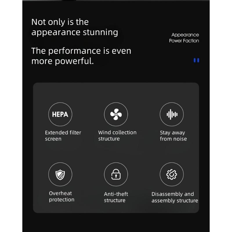 Fully automatic sensor hand dryer, commercial compact warm air hand dryer, American standard plug 110V, 1000W, suitable for home/business bathrooms/hotels/guesthouses/homestays