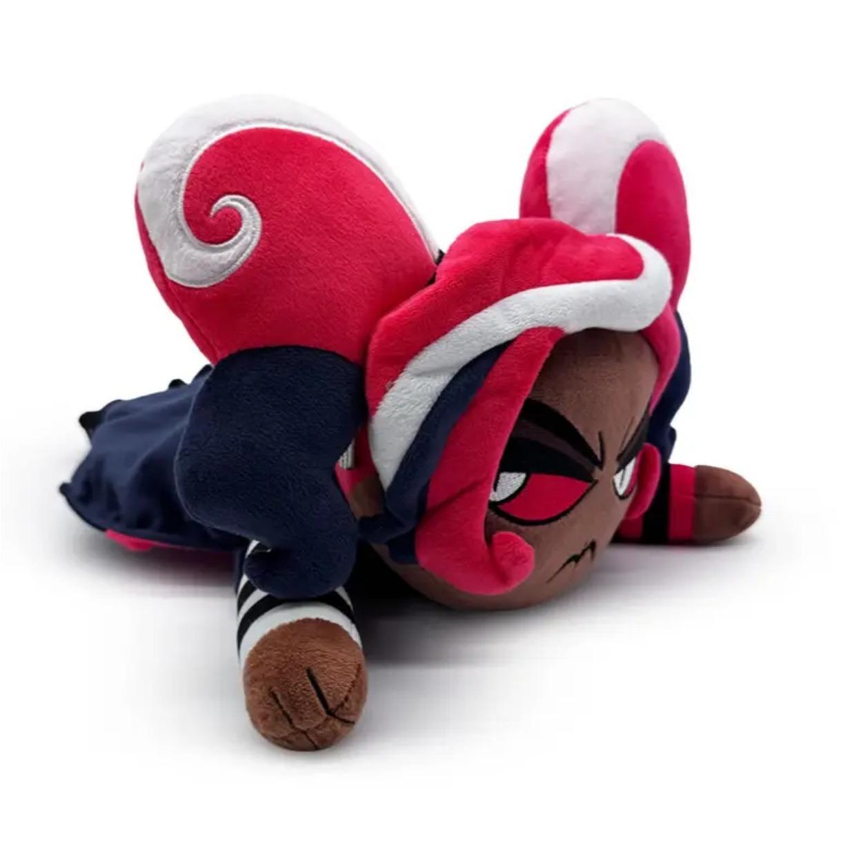 Hazbin Hotel Vox Plush Pillow Cushion 25cm Cute Stuffed Toy With Hat Niffty Anime Merch Kawaii Plushie Soft Doll Stress Relief Toy Anxiety Relief Sensory Toy Horror Theme Halloween Gift Birthday Gift For Kids Adults Room Decor Throw Pillow Gift