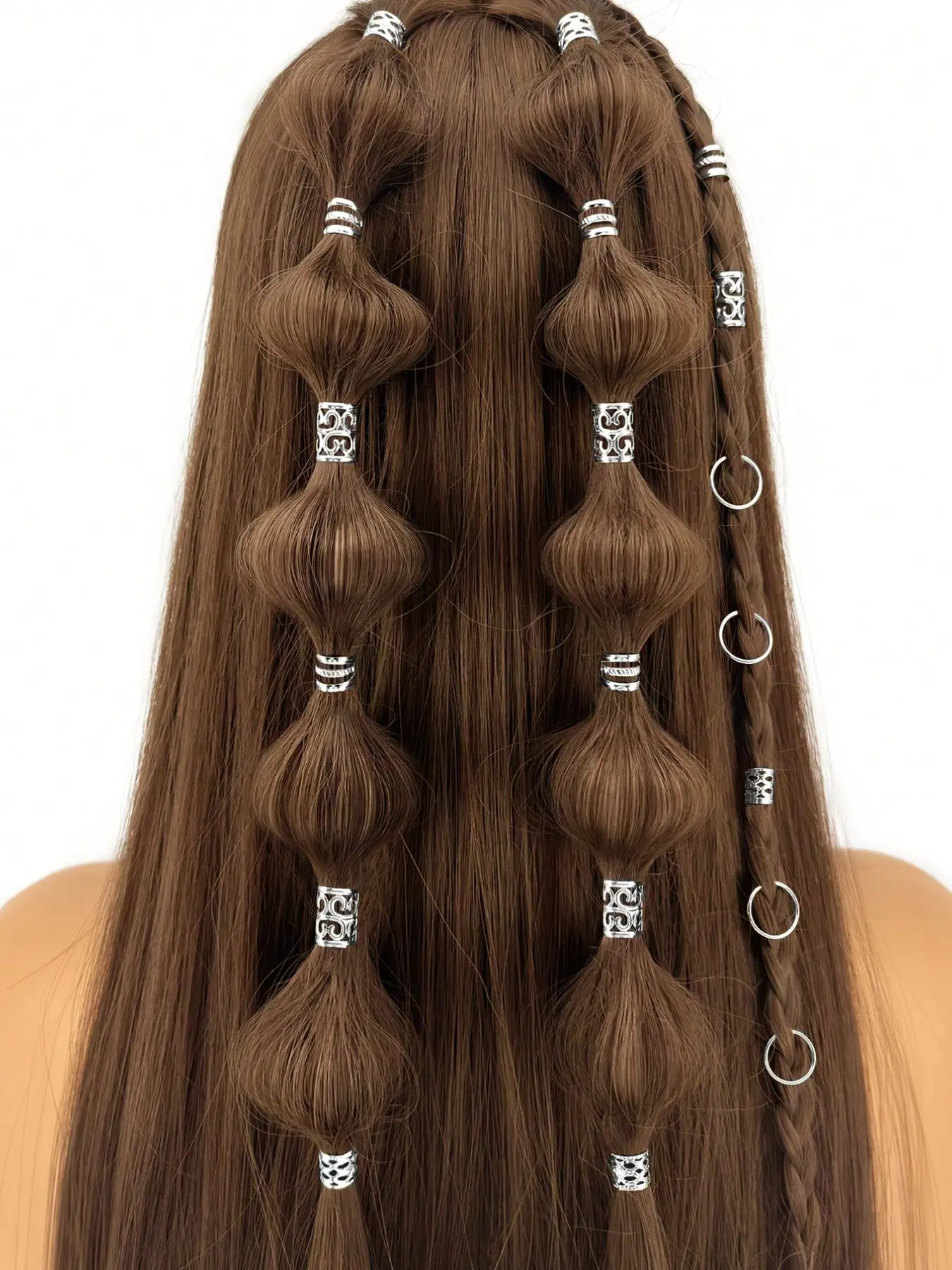 40 Pcs Braided Hair Ties, Adjustable Elastic Hair Bands, Elastic Hair Accessory, Soft Durable Material, Perfect for All Seasons, Ideal for Daily Use & Parties