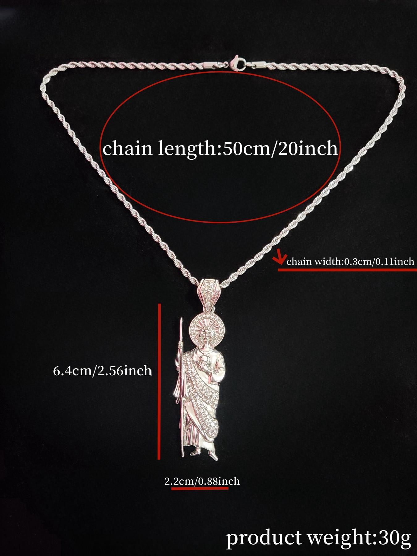 Unisex Street Trend Twist Design Pendant Necklace, Punk Style Stainless Steel Chains Necklace for Men Jewelry for Party, Daily Clothing Decor for Girl, Non Tarnish Jewelry, Statement Necklace, Daily Wear Necklace