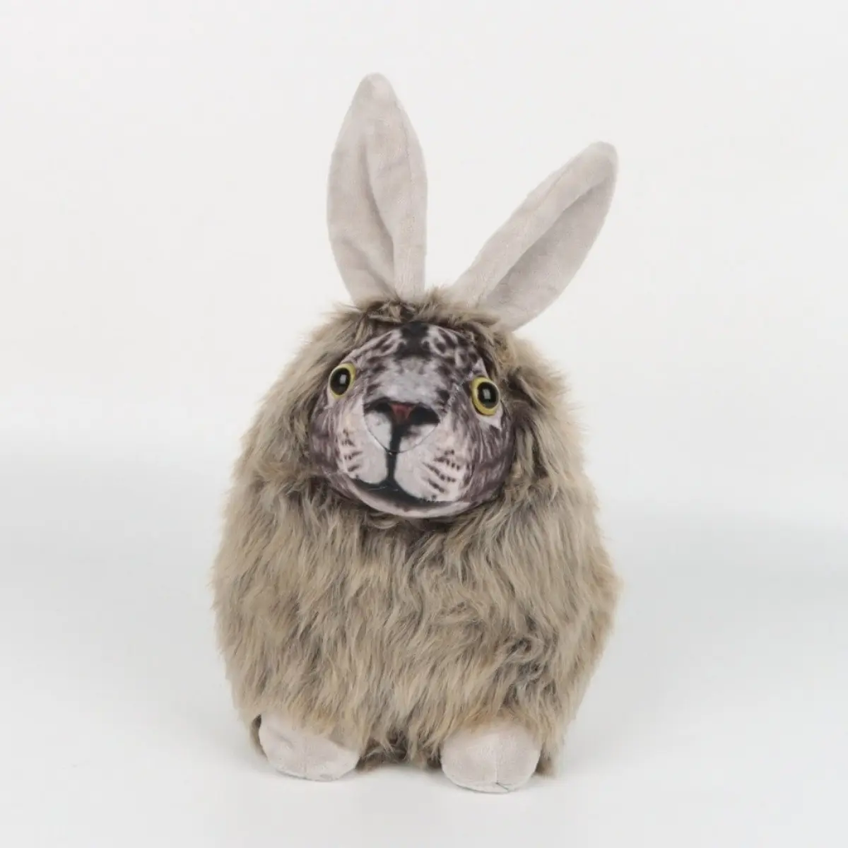 Cheremsha Rabbit Plush Toy, Super Soft Fluffy Wild Hare Stuffed Doll, Project Moon R Company Game Character, Collectible Plush Gift for Fans