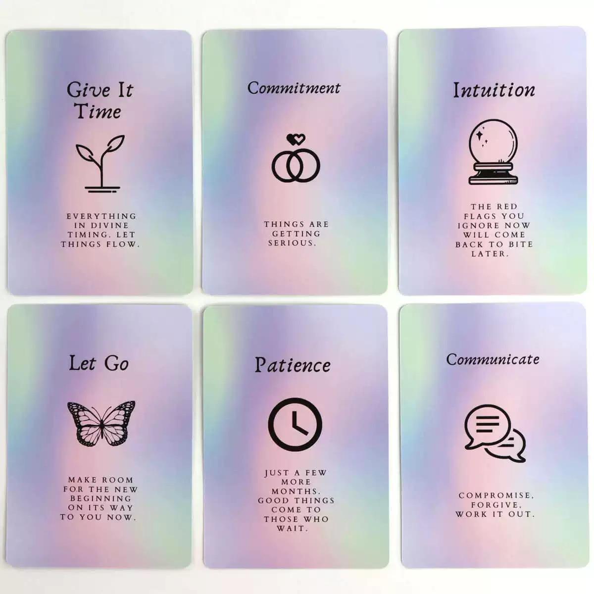 Cosmic Insights Oracle Card, 1 Box (41 Cards) Cosmic Insights Tarot Card Game Set, Fortune Telling Card, Party Entertainment Card Game, Card Games for Family Gathering, Family Fun Game, Themed Card Game, Tarot Card Deck