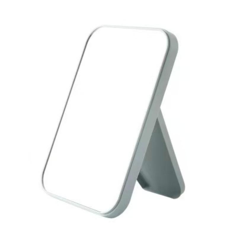 1pc desktop folding makeup mirror portable student dormitory desktop hanging small mirror dressing mirror portable mirror Foldable Makeup Mirror