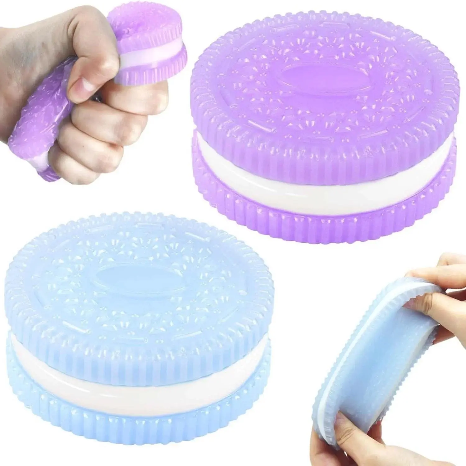 Taba Fidget Squeeze Toys Ultra-Soft Squishy Stress Relief Toys for Kids Adults Kawaii Sensory Toys Anxiety Relief Party Favors