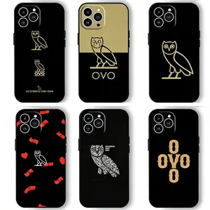 Drake O-OvO OWL Custom Smartphone Case, Shockproof Silicone Cellphone Accessory for iPhone 17 Pro Max, 16 Pro, 15, 14 Plus, 13, 12, 11 & Samsung S26-S23 Plus Ultra Handheld Device Covers