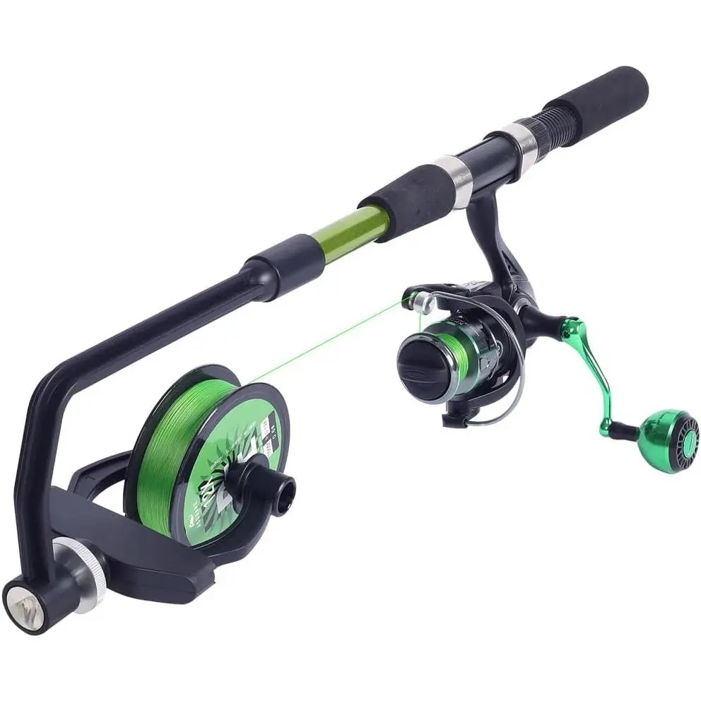 Fishing Line Spooler, Adjustable line Winder,No Line Twist, Portable for Casting & Spinning and Trolling Reel
