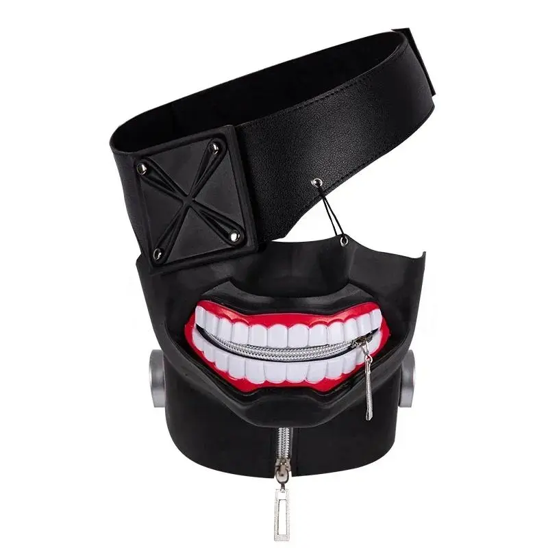 Anime Tokyo Ghoul Kaneki Ken Cosplay Kostuums Masker Halloween Feestmaskers Anime Tokyo Ghoul Kaneki Ken Cosplay Kostuums Masker