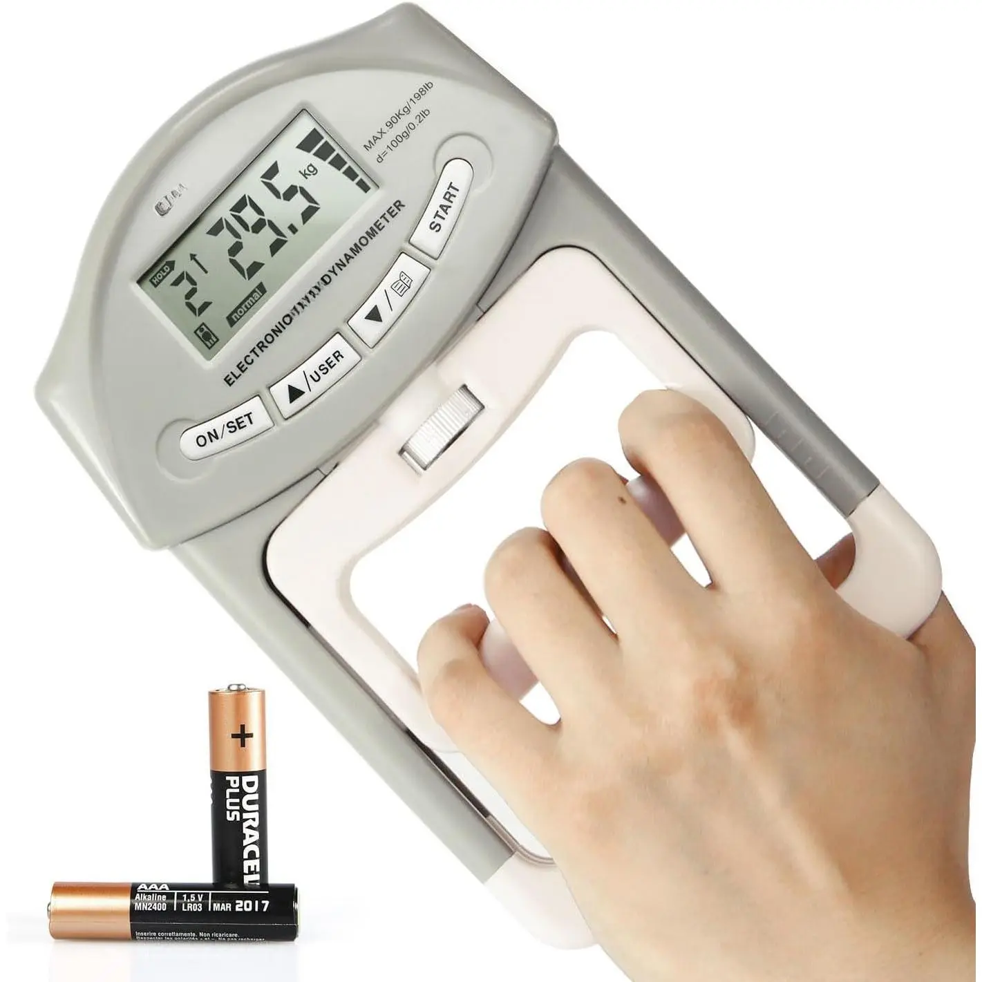 Grip Strength Tester, Hand Grip Dynamometer,  Handgrip Testing for   School Use
