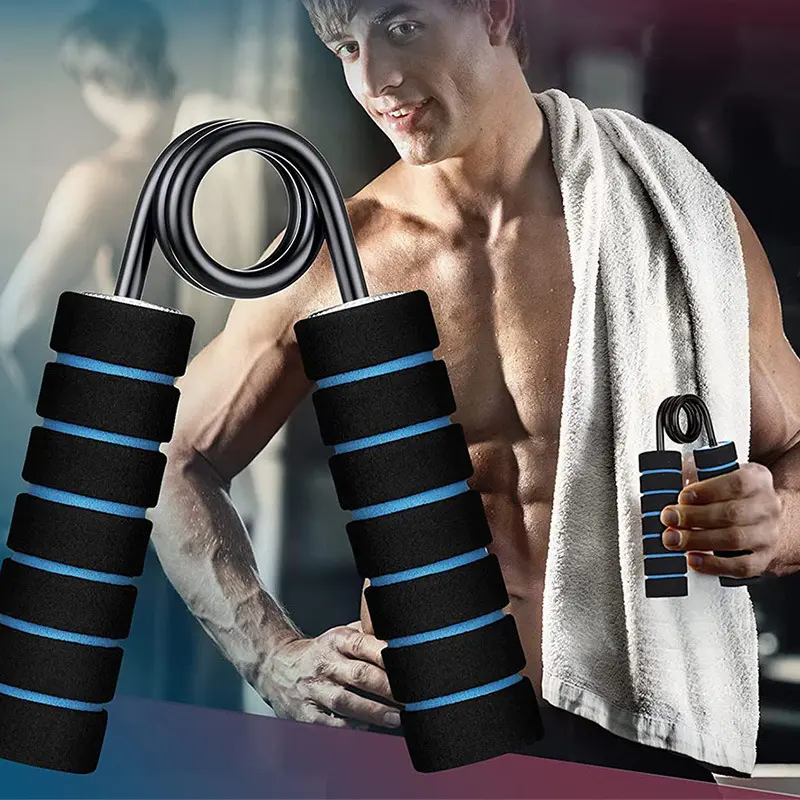 Type A aluminum handle aluminum alloy metal grip hand trainer adjustable arm grip fitness equipment