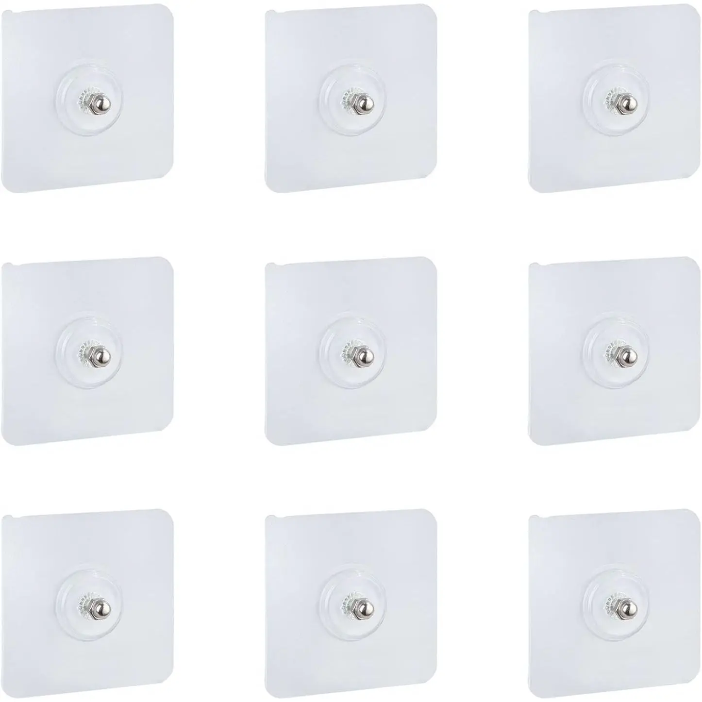 12 count 18mm Adhesive Suction Sticker for no-Drilling Bathroom Shower Shelf, Absorbent sticker, Bathroom Shower Stand Self-adhesive