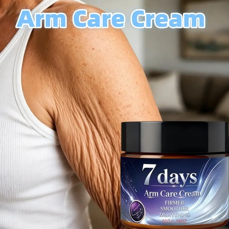 50g Arm Care Cream, Arm Skin Firming & Lifting Cream, Improve Skin Elasticity, For Saggy Arm Skin, Restore Youthful Look, Hydrating & Moisturizing Arm Lotion With Vitamin C, Collagen, Retinol & Peptides, Nourish Arm Skin, Keep Smooth & Radiant Glow