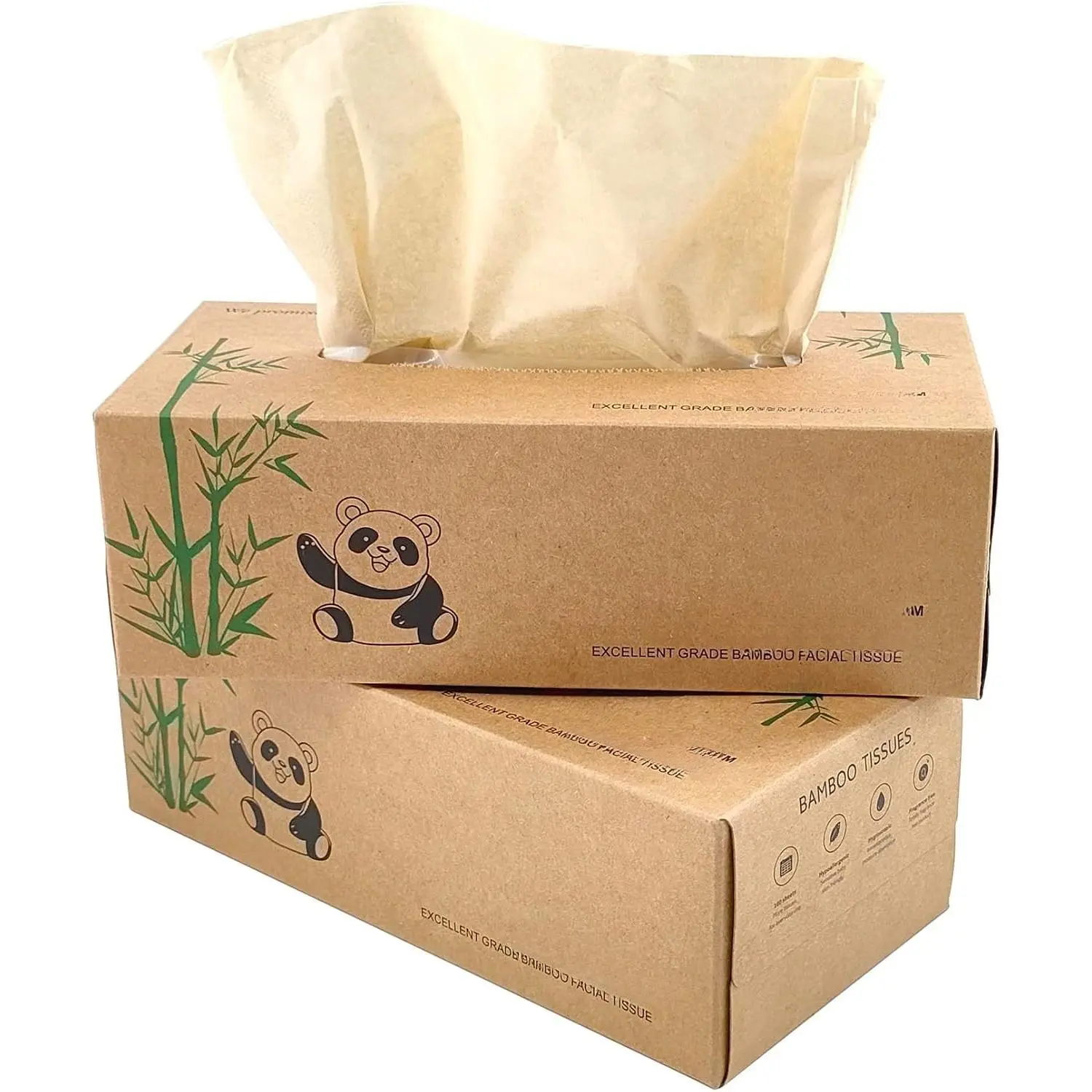 Facial Tissues,soft nature  facial tissue, virgin ,Bulk carton of 8 boxes (100 Tissues per boxes,800 Tissues ) |  paper Box, 3 Ply tissues