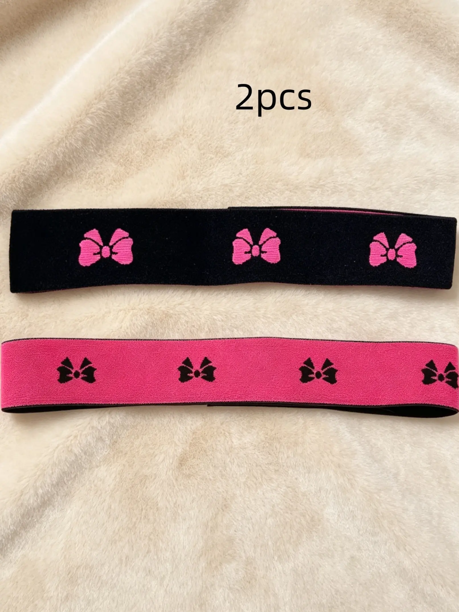 2PCS Elastic Band for Wig Edges Wrap Wig Band Lace Melting Band to Lay Edges Baby Hair Edge Adjustable Wig Melt Bands Natural Easy