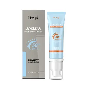 Moisturizing Sunscreen Cream, Lightweight Texture, Non-Greasy, Gentle Care