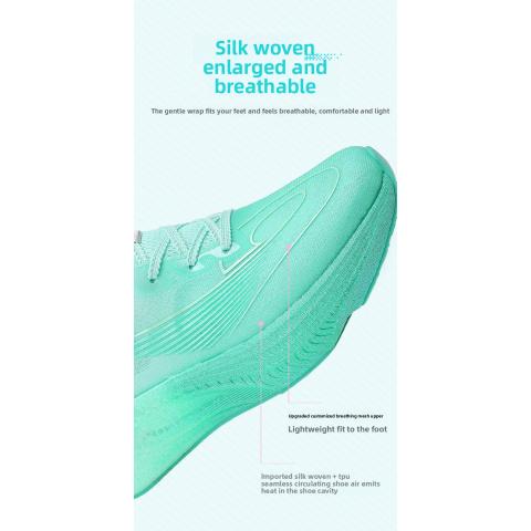 (New)Shoes For Men - Running Shoes For Men Of Large Size, Featuring A Blue And Pink Gradient Breathable Mesh, Shock-absorbing And Anti-slip Sole, And A Lace-up Closed Round Toe Design.These Are Casual Shoes Suitable For Running And Camping