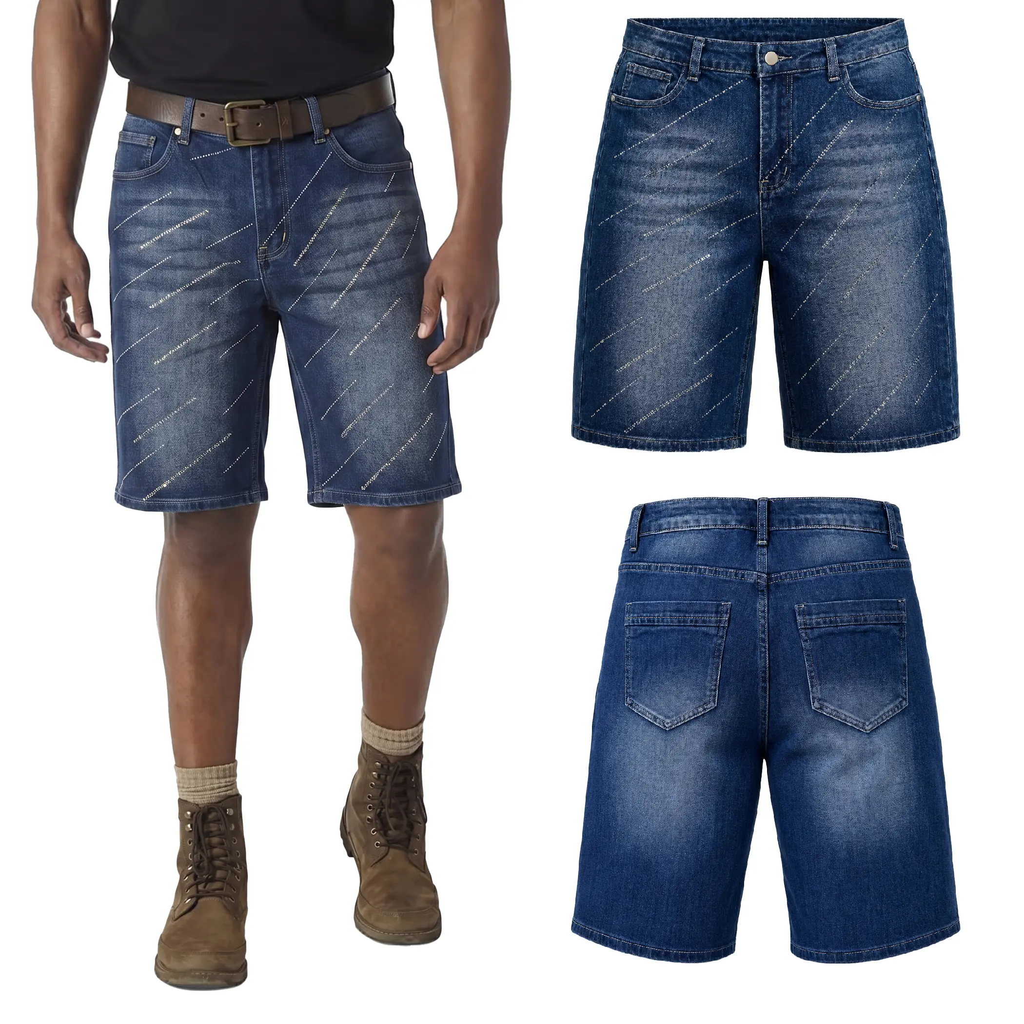 This men‘s denim shorts — your summer wardrobe can’t live without them- Menswear Tropical Beige