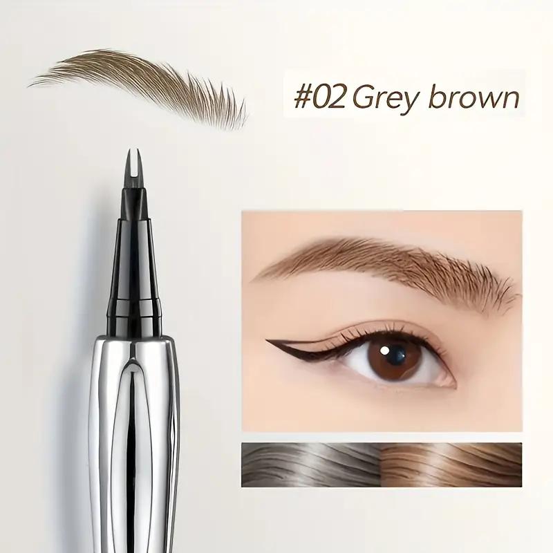 Valentine's Day Gift Eyebrow Pencil, Teen Trend Makeup, A.m.g Waterproof Eyebrow Pen, Anti-Sweat, Long-Lasting, Natural Look, Versatile