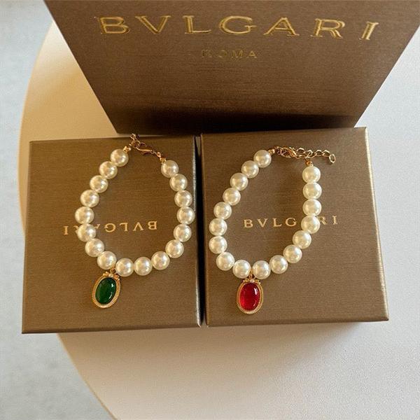 Luxury Pearl Pet Necklace, Cute Cat Dog Collar with Gem Pendant, Adjustable Pet Jewelry for Small Dogs Cats, Fashion Pet Accessory for Photoshoot Party