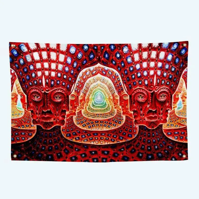 Vintage 10,000 Days Tool Print Strong Bright Multi-Size Wall Tapestry - 5x6ft Buddhism Decor Flag, Home Inspo Indoor Art for Living Room Dorm Decoration