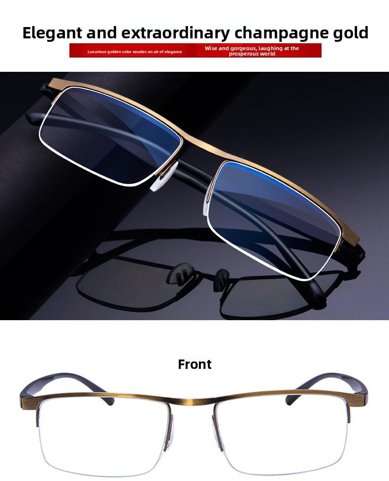 Directly from the manufacturer, TR90 anti-blue light, anti-radiation, high-definition mobile phone and computer protective glasses, non-prescription flat lenses