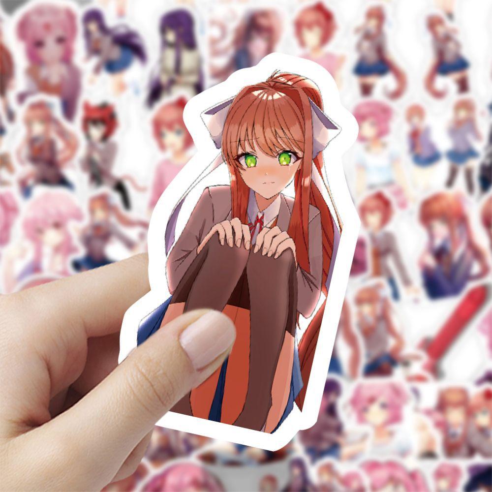 NEW Game New DDLC Decorative Waterproof Stickers