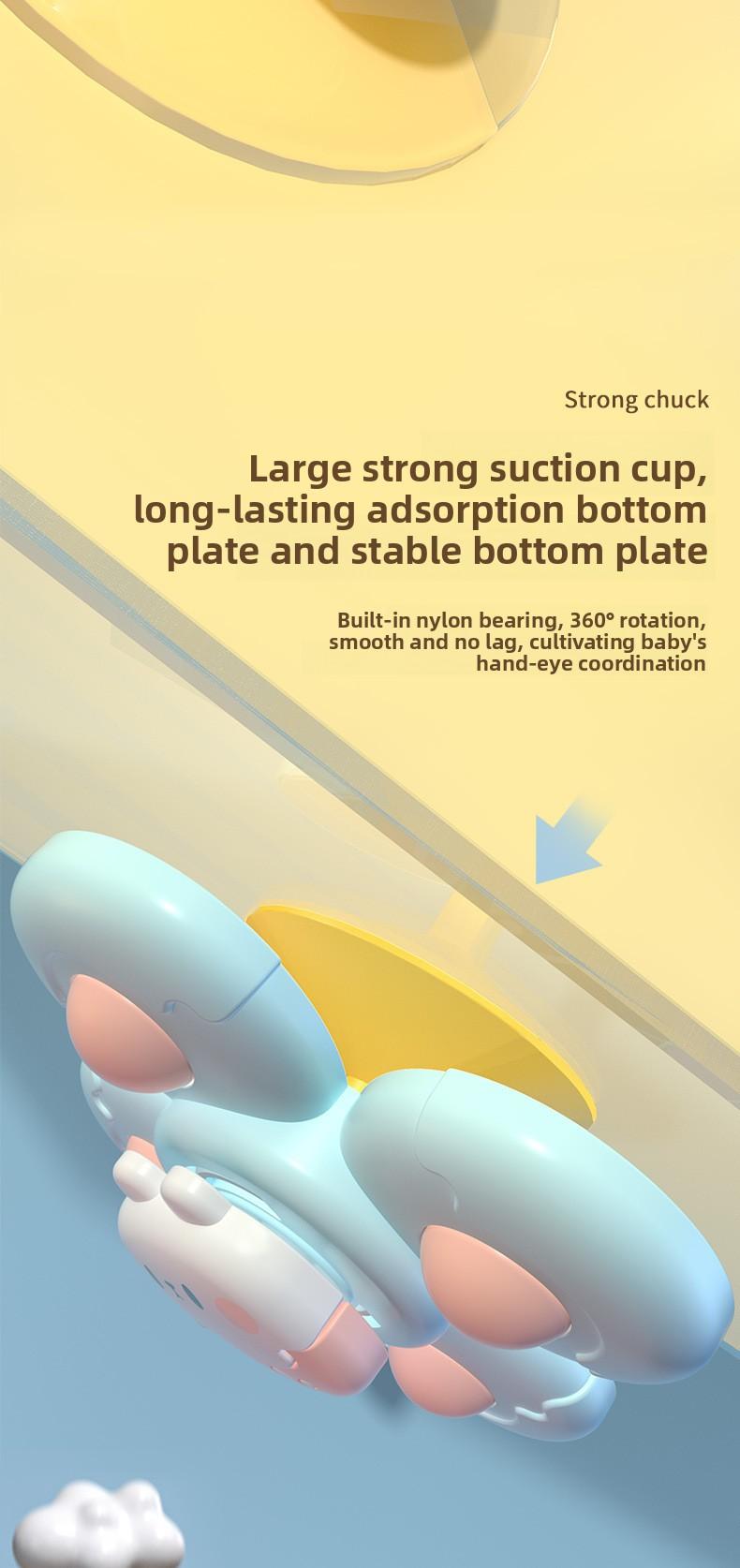 Must-Have Spinning Rattle Toys!Cute Cartoon Design for Newborns ✨