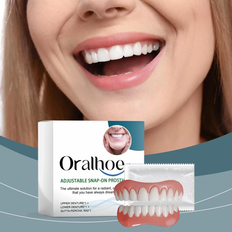 Silicone Denture Repair Kit - Daily Use to Enhance Smile Beauty, Comfortable Material to Modify Teeth.