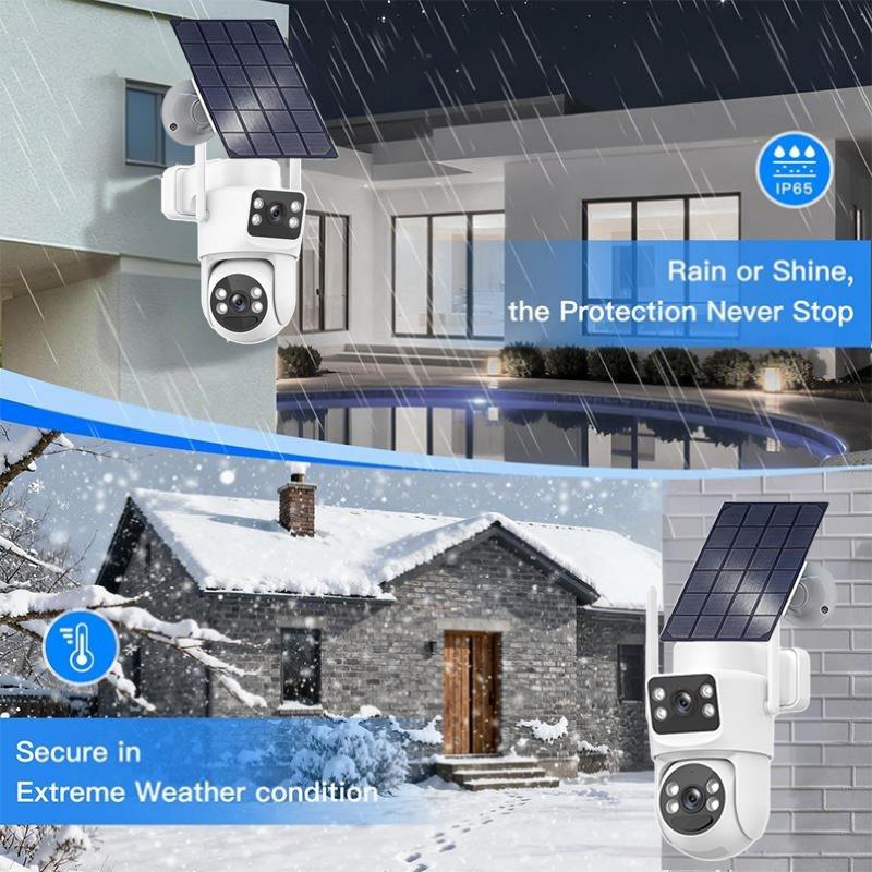 Outdoor waterproof wireless wifi camera with remote voice intercom via mobile phone
