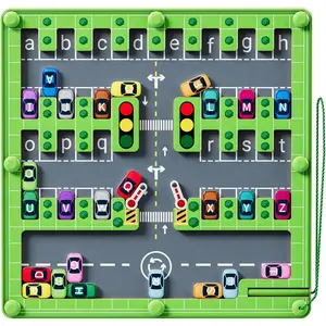 Magnetic Alphabet Maze, Montessori Toys, Alphabet Puzzle Toddler Toys for Ages 2-4, Sensory Toys Fine Motor Skills, Birthday Gifts for Kidsfidget toys