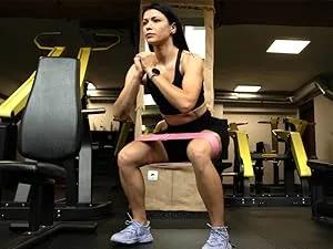 Premium Barbell Pad Set for Hip Thrusts - Squat Pad for Barbell Lunges, Bench Press, with 2 Gym Ankle Straps, Hip Resistance Bands – Gym Accessories for Women with Carry Bag, Towel