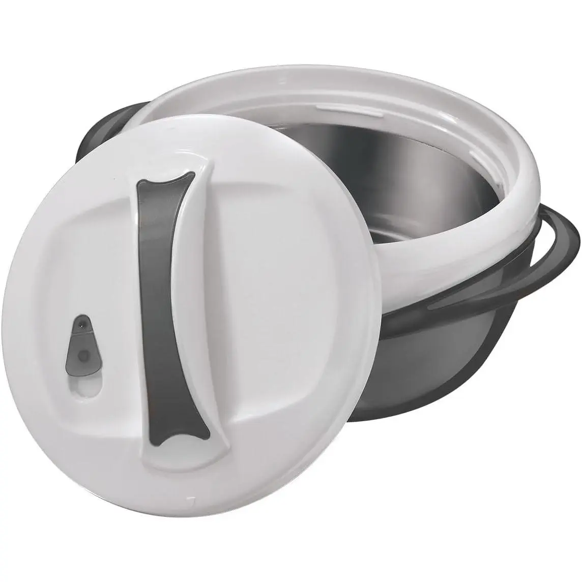 Large Insulated Casserole Dish with Lid 3.6 qt. Elegant Hot Pot  Warmer/Cooler -Thermal Soup/Salad Serving Bowl Stainless Steel Hot  Container–  Set for Moms