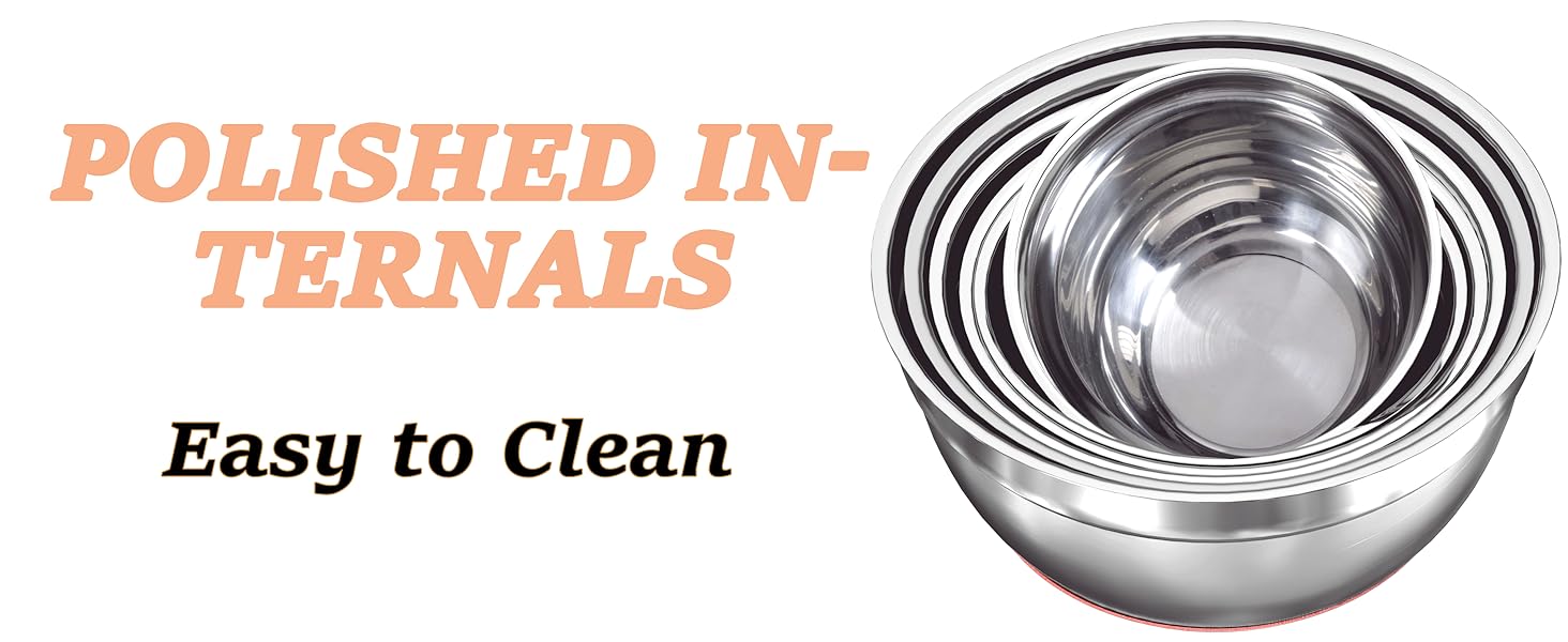 Umite Chef Mixing Bowls with Lids Set, 26Pcs Colorful Stainless Steel Bowls Set, Nesting Bowls with Grater Attachments, Large Kitchen Bowls Set with Non-Slip Bottoms for Mixing & Serving