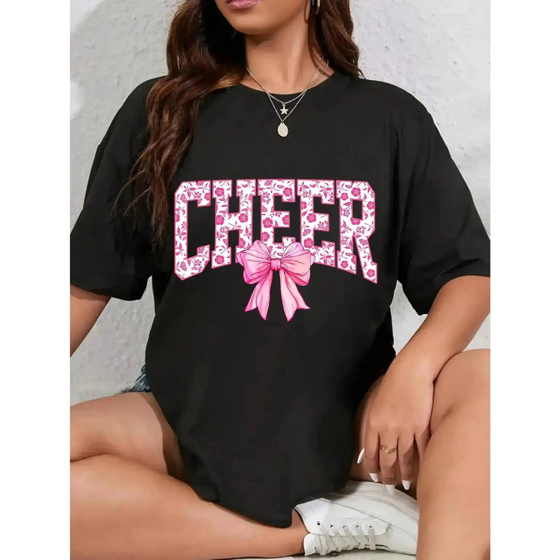 Cheer Shirt Cheer Leader Cheerleading Cheer Girl Coquette T-Shirt