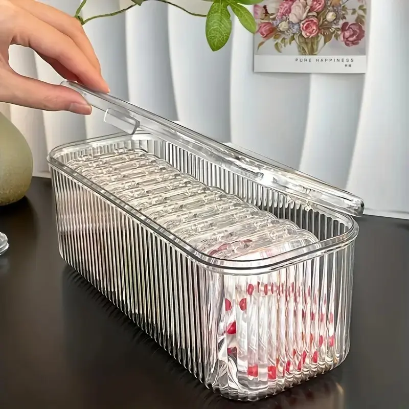 Transparent Jewelry Storage Box, Acrylic Organizer, Portable Mini Organizer for Bracelets, Necklaces, Rings, Earrings, Dust-Proof Makeup Case, Ideal Gift